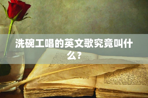 洗碗工唱的英文歌究竟叫什么？