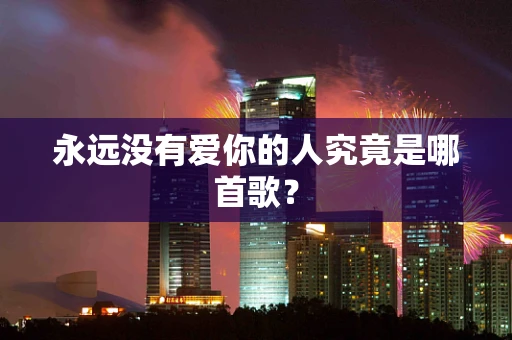 永远没有爱你的人究竟是哪首歌？