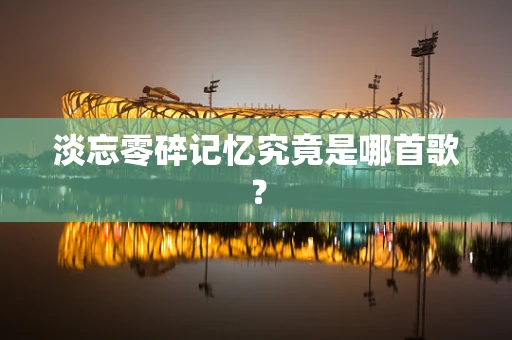 淡忘零碎记忆究竟是哪首歌？