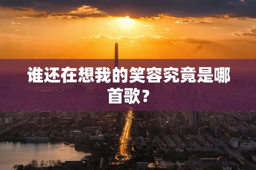 谁还在想我的笑容究竟是哪首歌？