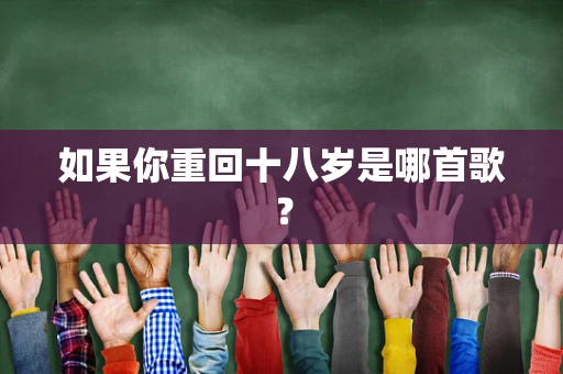 如果你重回十八岁是哪首歌？