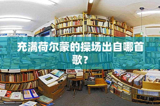 充满荷尔蒙的操场出自哪首歌？