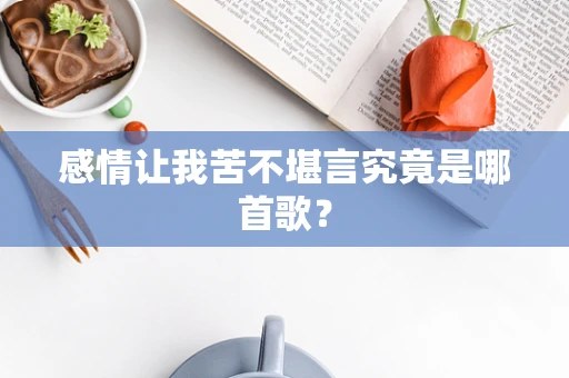 感情让我苦不堪言究竟是哪首歌？