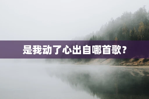 是我动了心出自哪首歌？