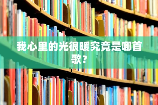 我心里的光很暖究竟是哪首歌？