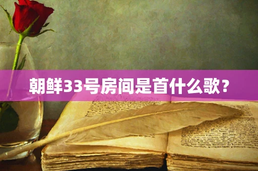 朝鲜33号房间是首什么歌？