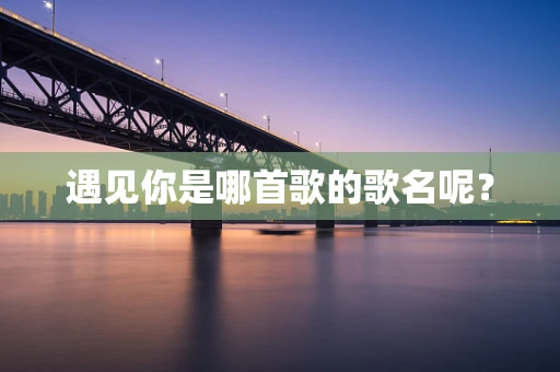 遇见你是哪首歌的歌名呢？