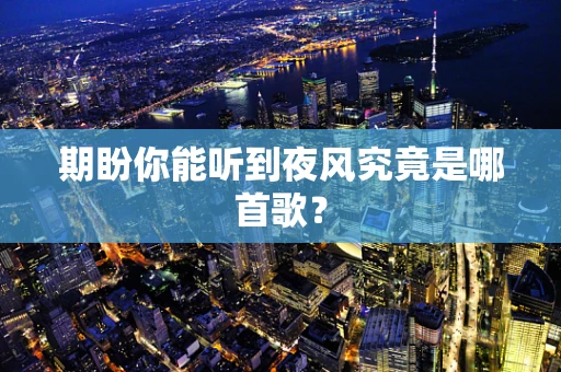 期盼你能听到夜风究竟是哪首歌？