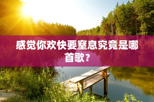 感觉你欢快要窒息究竟是哪首歌？