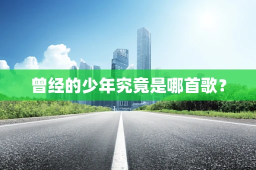 曾经的少年究竟是哪首歌？