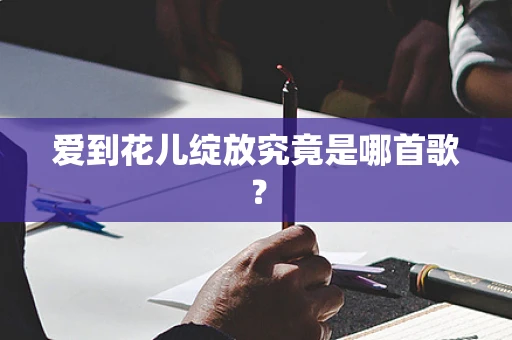 爱到花儿绽放究竟是哪首歌？