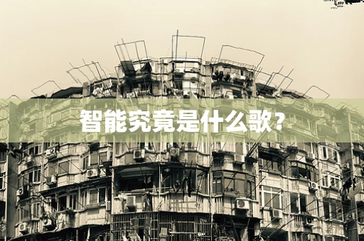 智能究竟是什么歌？