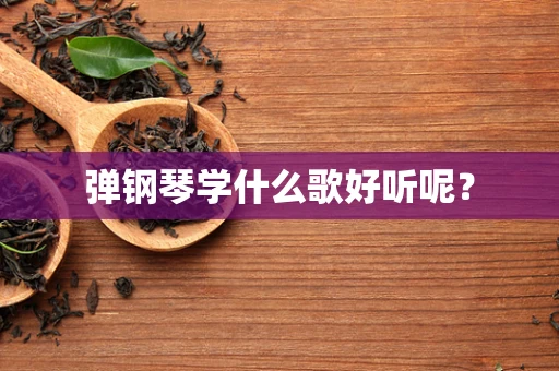 弹钢琴学什么歌好听呢？
