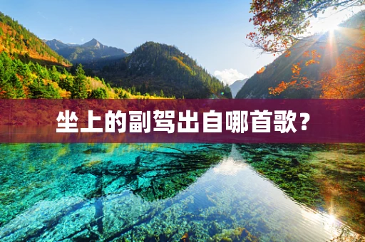 坐上的副驾出自哪首歌？