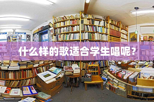 什么样的歌适合学生唱呢？