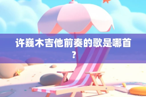 许巍木吉他前奏的歌是哪首？