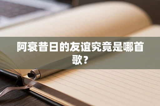 阿衰昔日的友谊究竟是哪首歌？