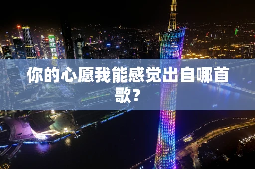 你的心愿我能感觉出自哪首歌？
