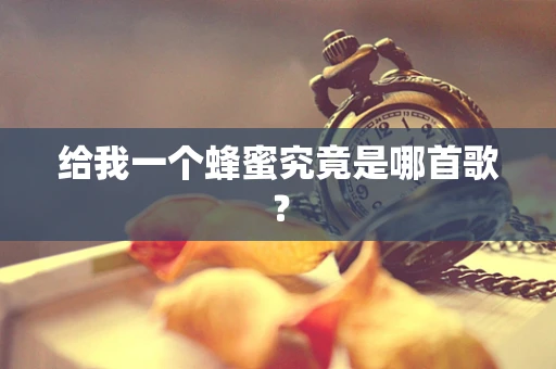 给我一个蜂蜜究竟是哪首歌？