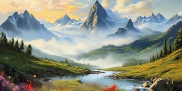 风景秀丽的山与水究竟是哪首歌？