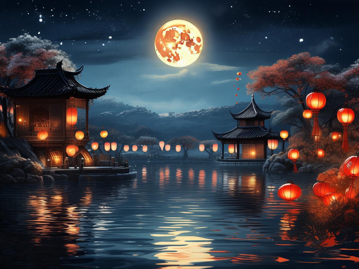 中秋一般唱什么歌？